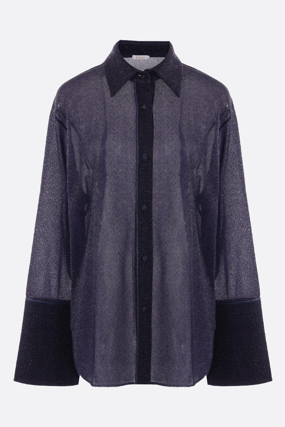 OSEREE camicia Lumière in lurex