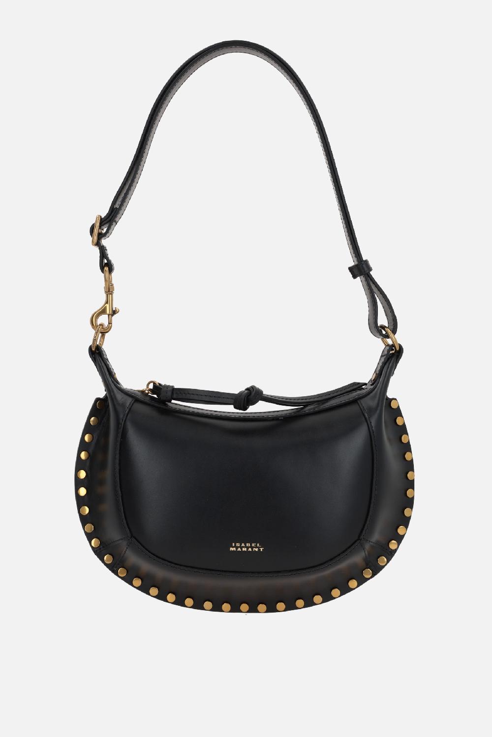 ISABEL MARANT borsa a spalla Oskan Moon in pelle liscia