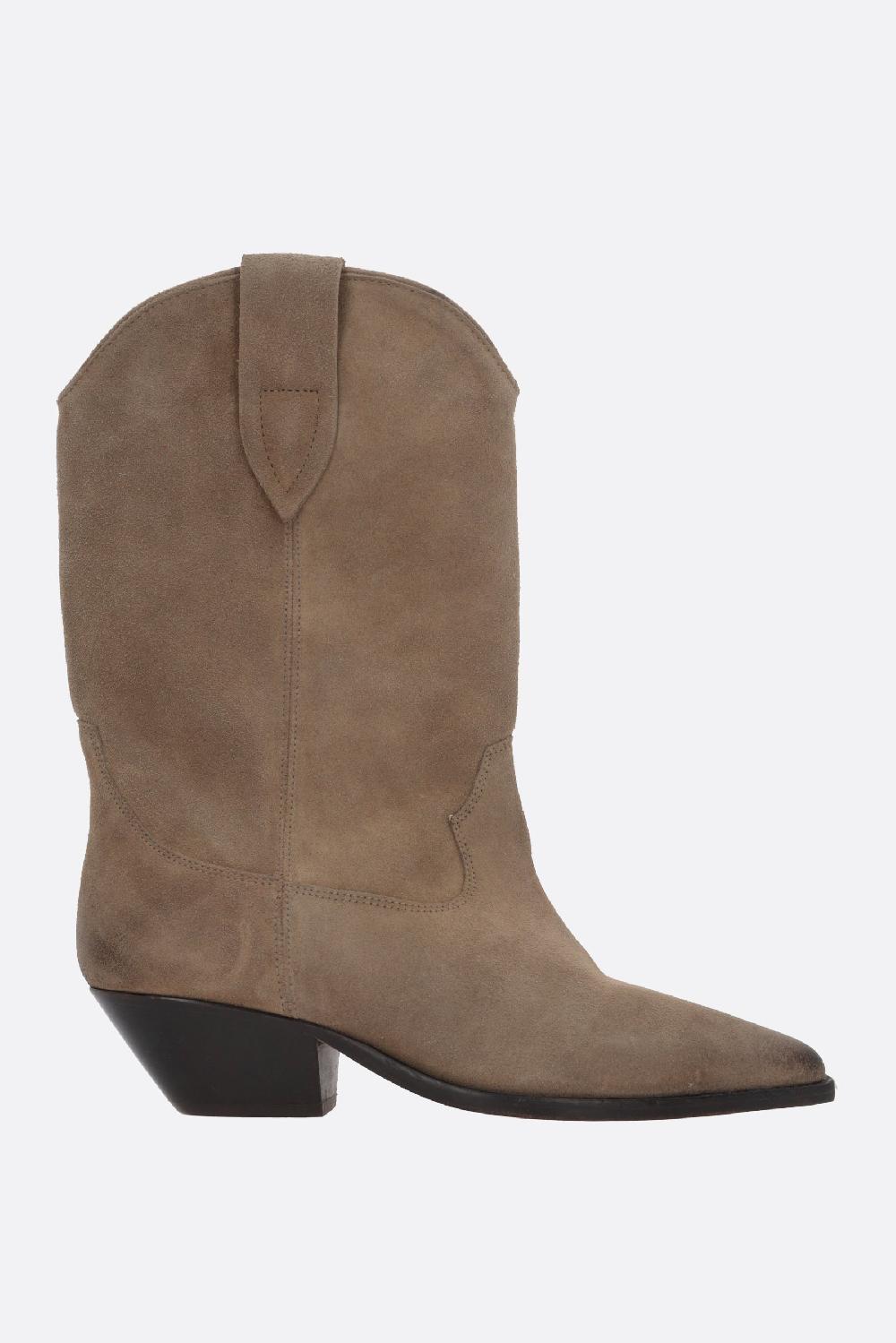 ISABEL MARANT stivaletto texano Duerto in suede
