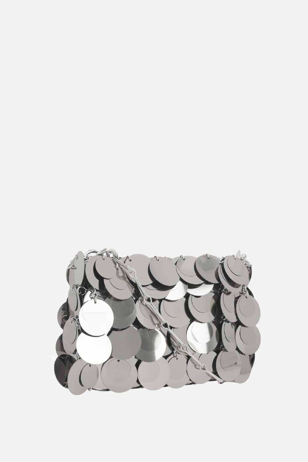 RABANNE borsa a spalla Sparkle nano in paillettes In vendita