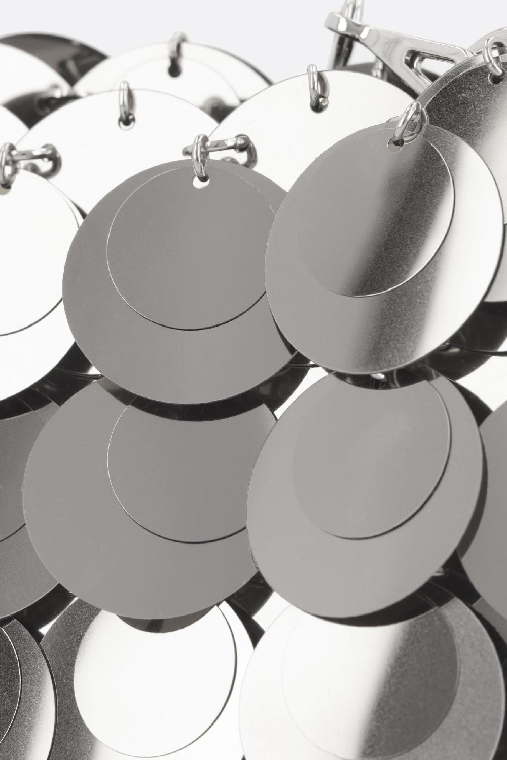 RABANNE borsa a spalla Sparkle nano in paillettes In vendita