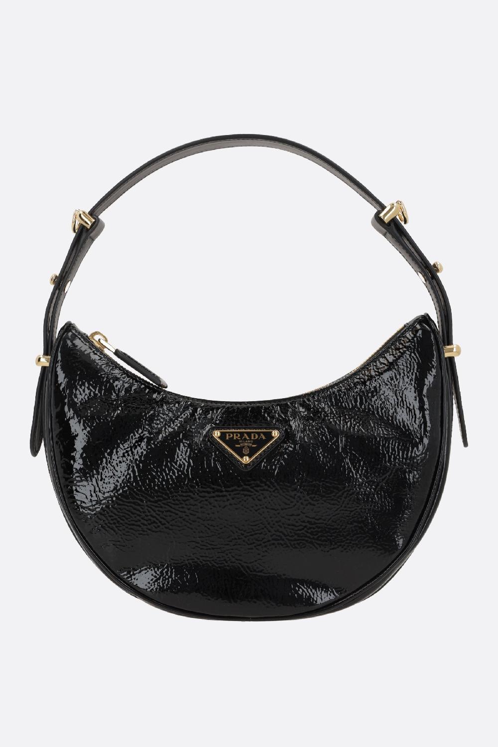 PRADA borsa a spalla Prada Arqué in naplak