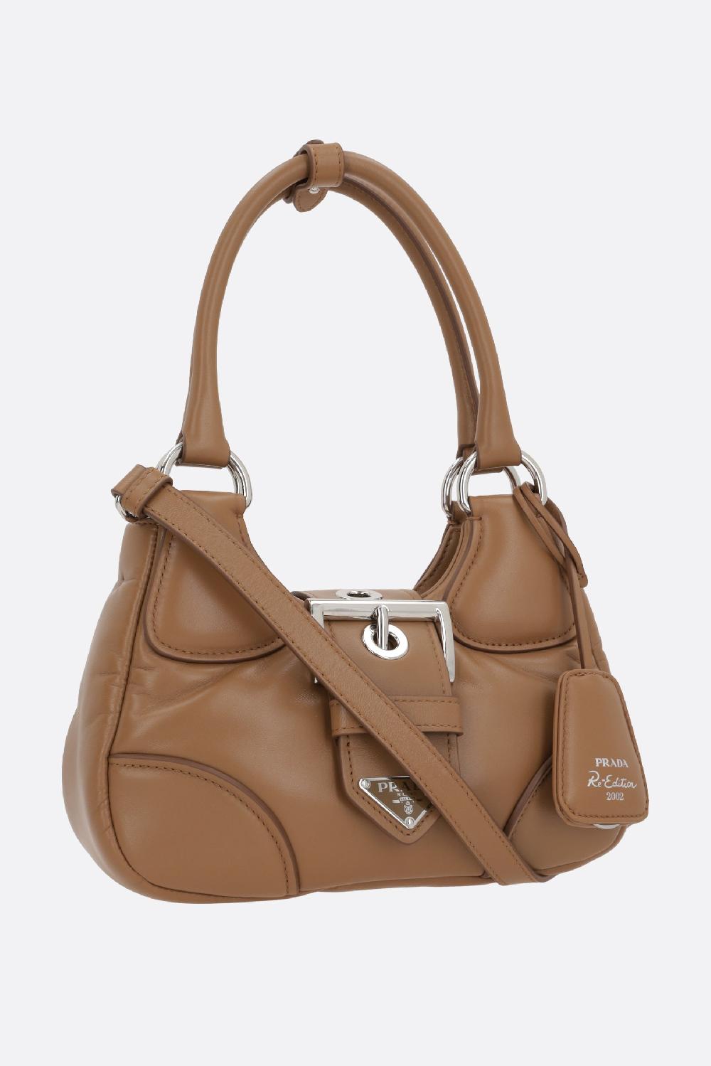 PRADA borsa a mano Prada Moon in nappa imbottita 50% di sconto per tempo limitato