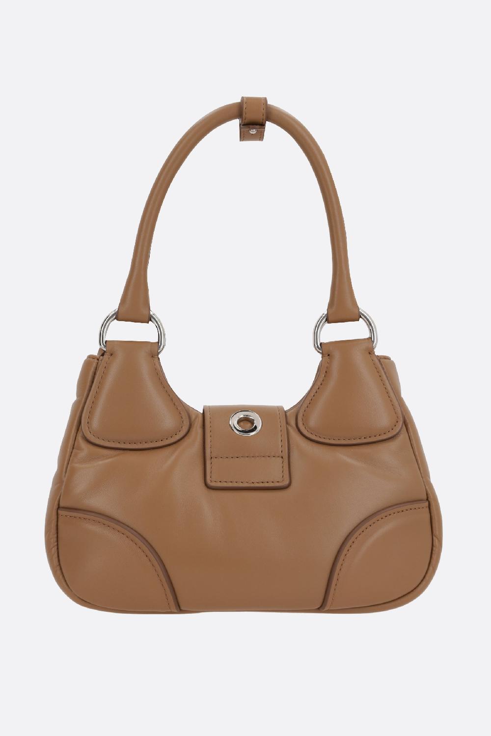 PRADA borsa a mano Prada Moon in nappa imbottita 50% di sconto per tempo limitato