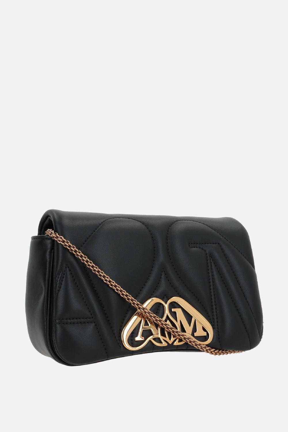 ALEXANDER McQUEEN borsa a spalla The Seal mini in nappa matelassé Sconti questo mese