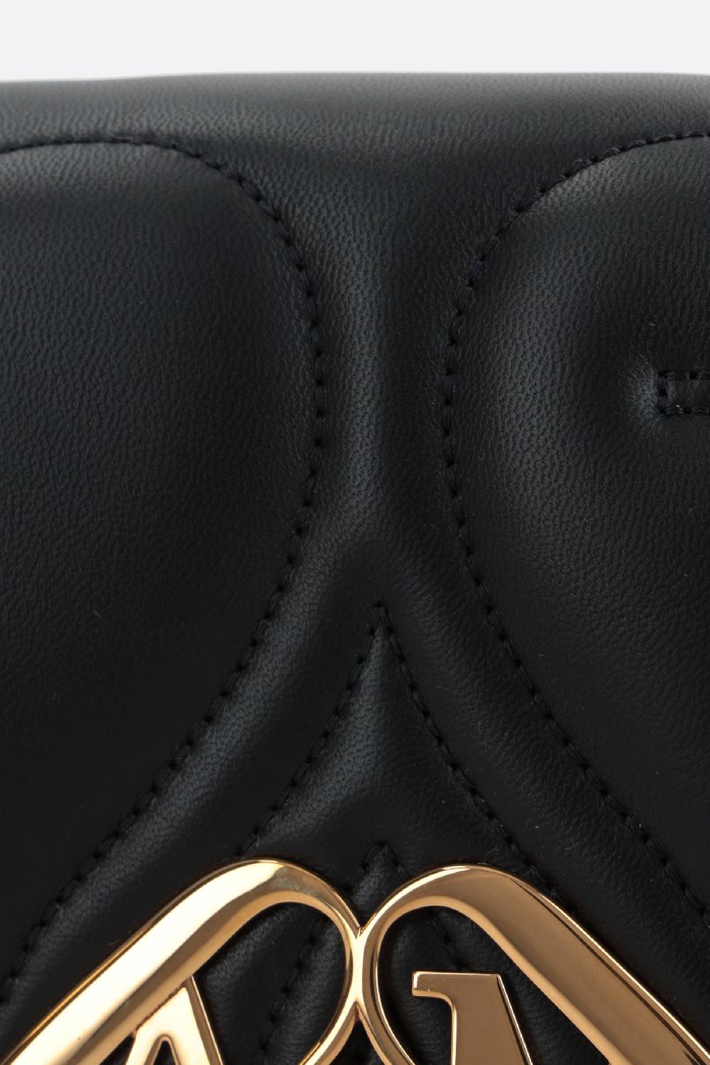 ALEXANDER McQUEEN borsa a spalla The Seal mini in nappa matelassé Sconti questo mese