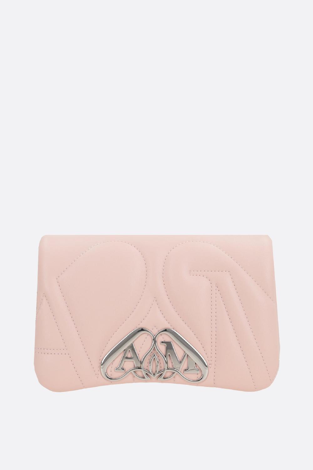 ALEXANDER McQUEEN borsa a spalla The Seal mini in nappa matelassé
