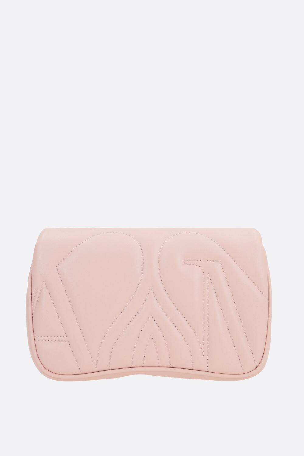 ALEXANDER McQUEEN borsa a spalla The Seal mini in nappa matelassé 2025