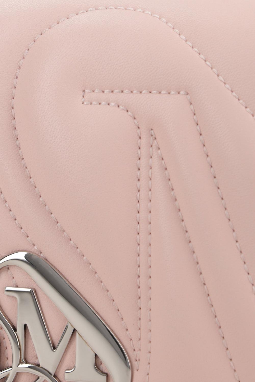 ALEXANDER McQUEEN borsa a spalla The Seal mini in nappa matelassé 2025