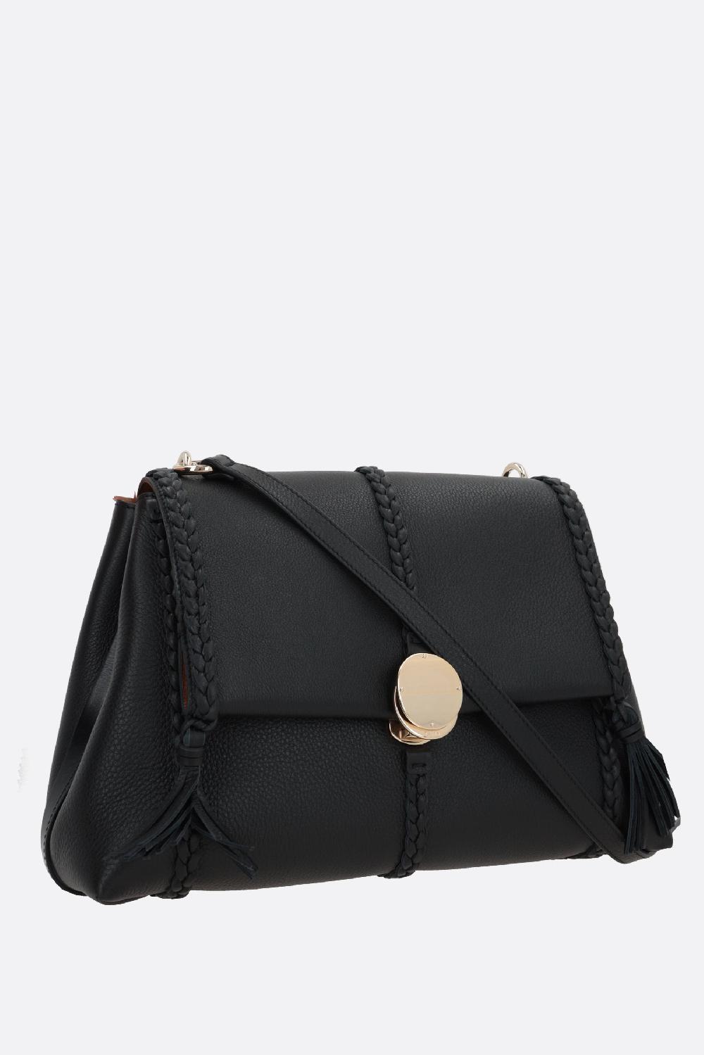 CHLOÉ borsa a spalla Penelope media in pelle martellata In Linea