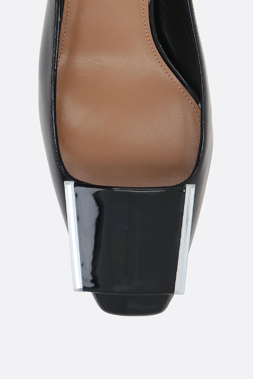 AQUAZZURA slingback Shibuya in vernice Prezzo Ridotto