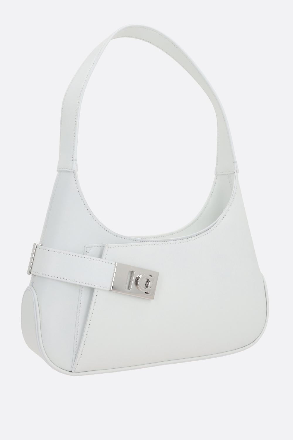 FERRAGAMO borsa hobo Archive in pelle liscia Sconto