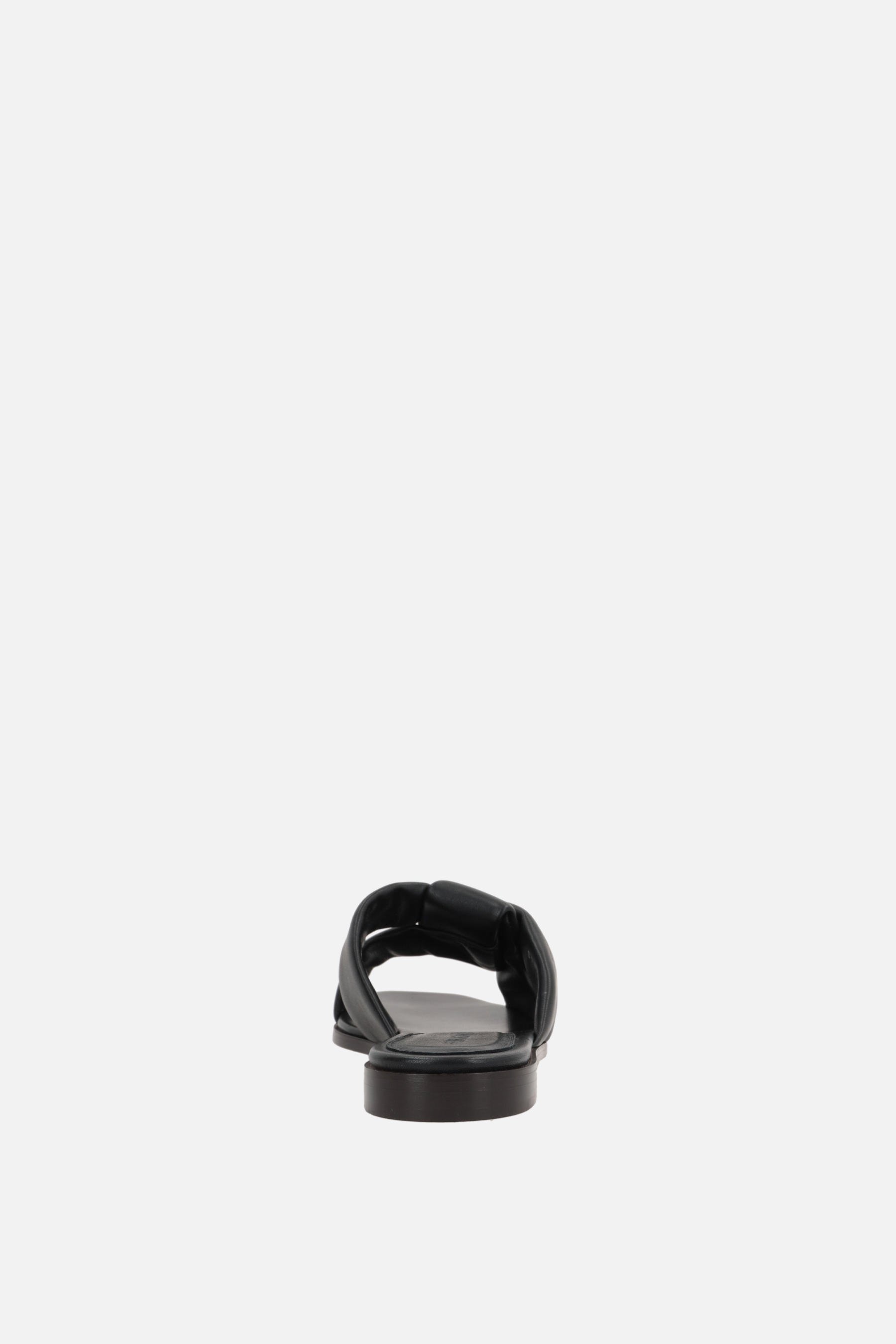 FERRAGAMO sandalo slide Alrai in nappa Offerta