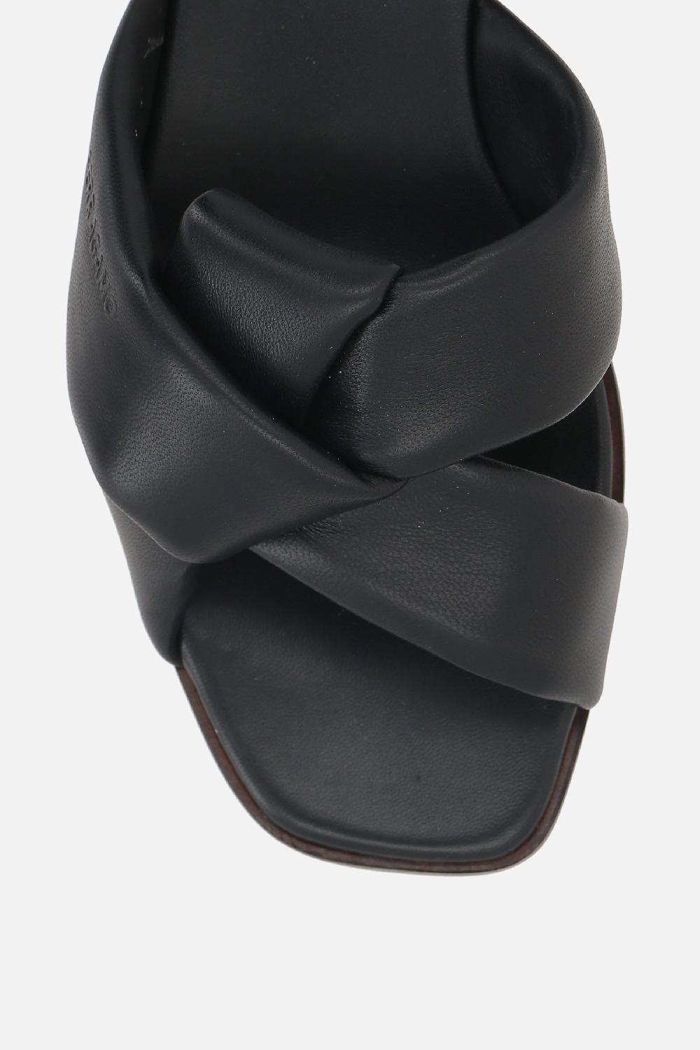 FERRAGAMO sandalo slide Alrai in nappa Offerta