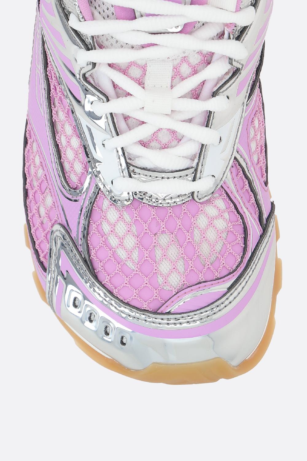 BOTTEGA VENETA sneaker Orbit in mesh e ecopelle laminata Grande vendita