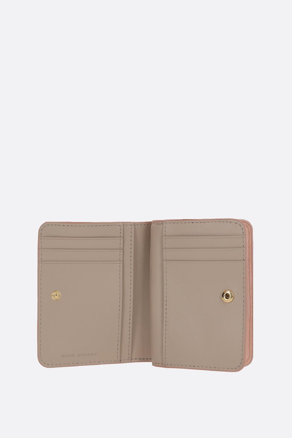 MARC JACOBS portafogli compatto The Covered J Marc mini Fornitura limitata