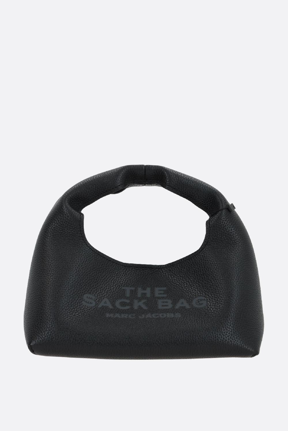 MARC JACOBS borsa a mano The Mini Sack in pelle martellata