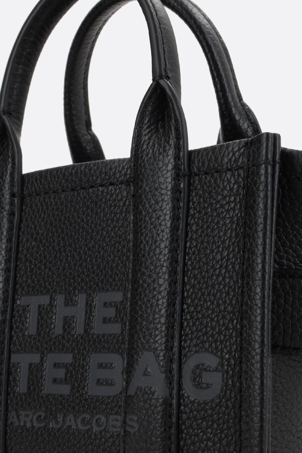 MARC JACOBS borsa The Mini Tote in pelle martellata Offerta San Valentino