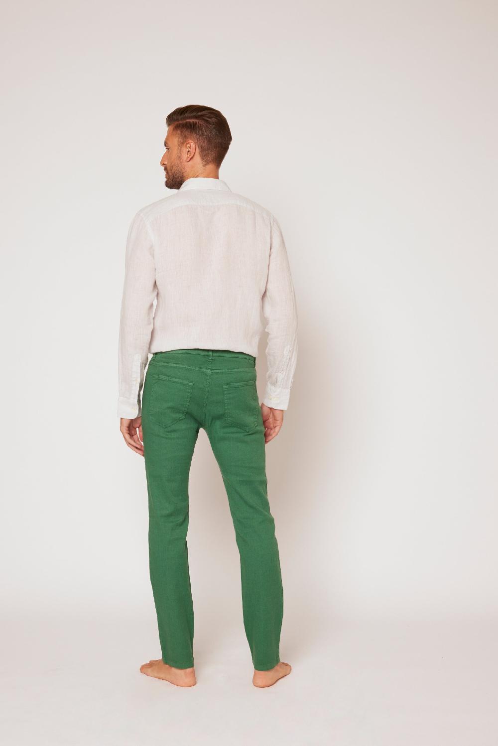 120% Lino 5 Pocket Regular Pant Qualità Garantita