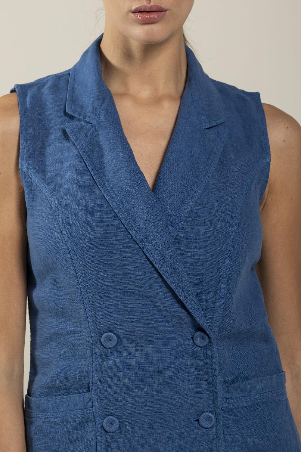 120% Lino Suit Dress Saldi