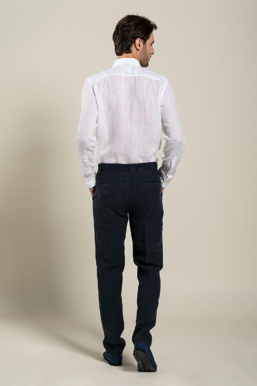 120% Lino Man Chino Pant Negozio