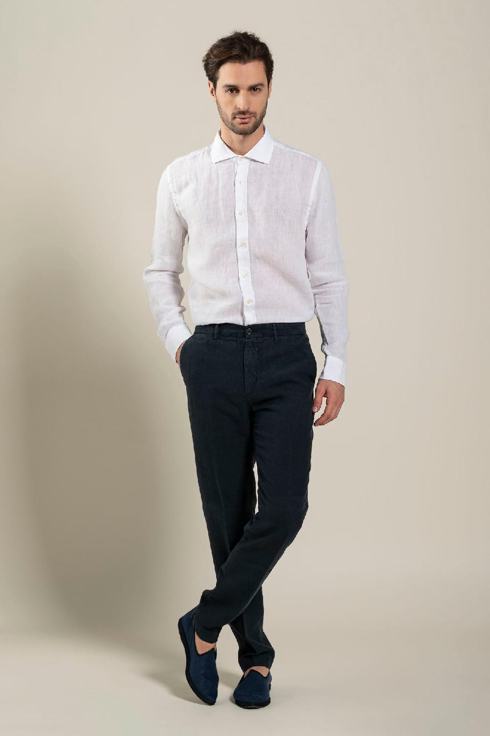 120% Lino Man Chino Pant Negozio