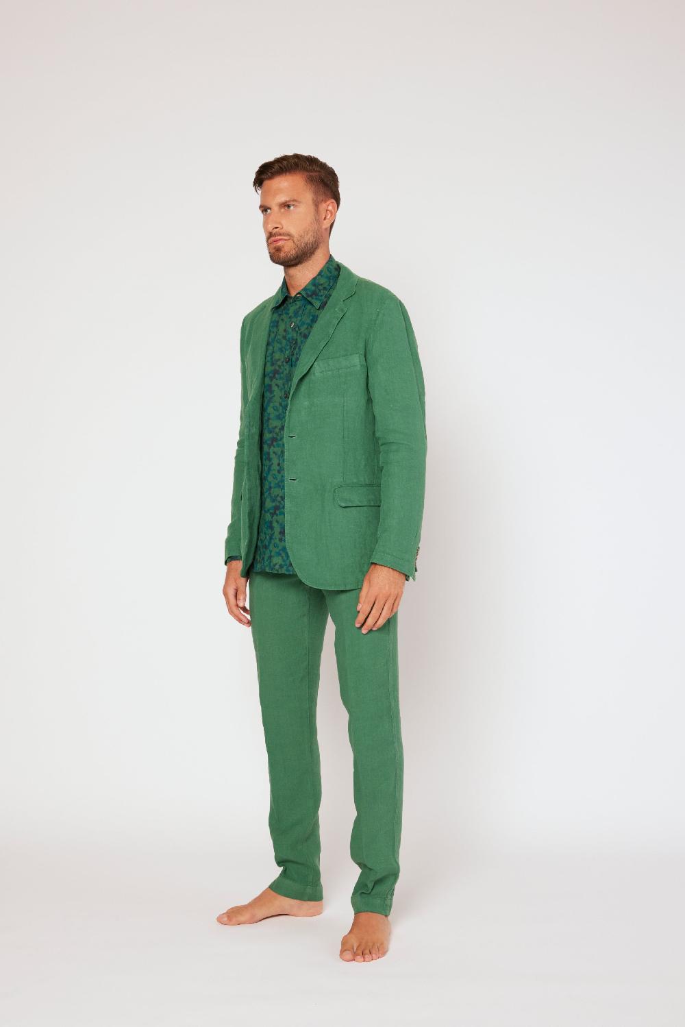 120% Lino Linen Jacket Prezzo Ridotto
