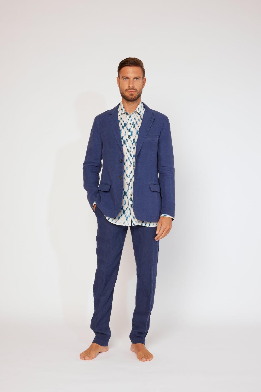120% Lino Linen Jacket Prezzo Ridotto