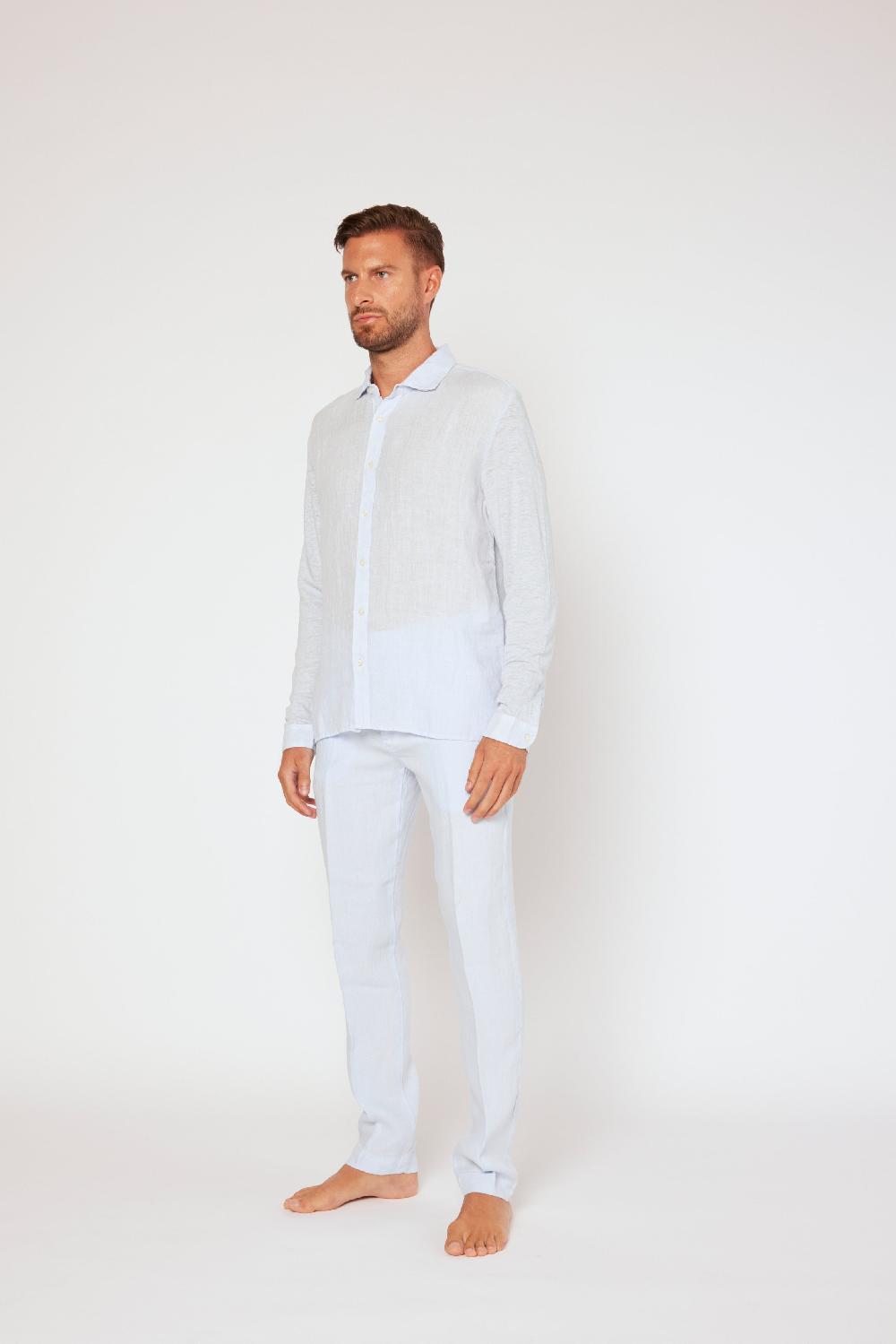 120% Lino Long Sleeve Shirt Sottocosto