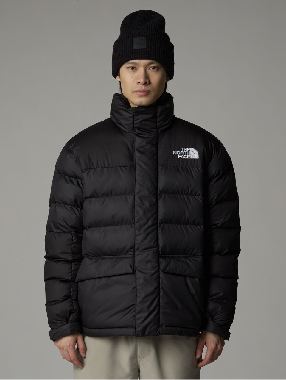 THE NORTH FACE Giaccone Color Block Imbottito Limbara Nero Moda
