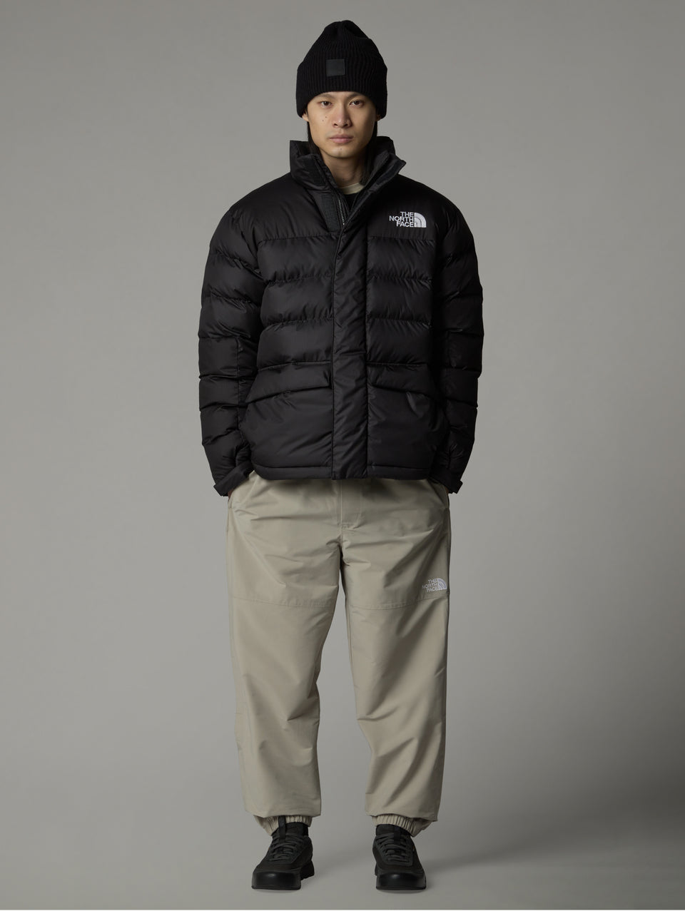 THE NORTH FACE Giaccone Color Block Imbottito Limbara Nero Moda