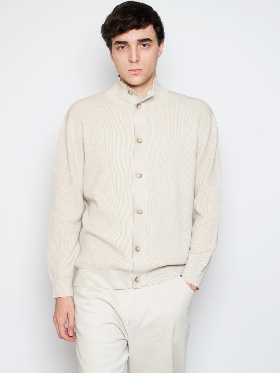 CLOSED Cardigan a Coste Beige Negozi Online