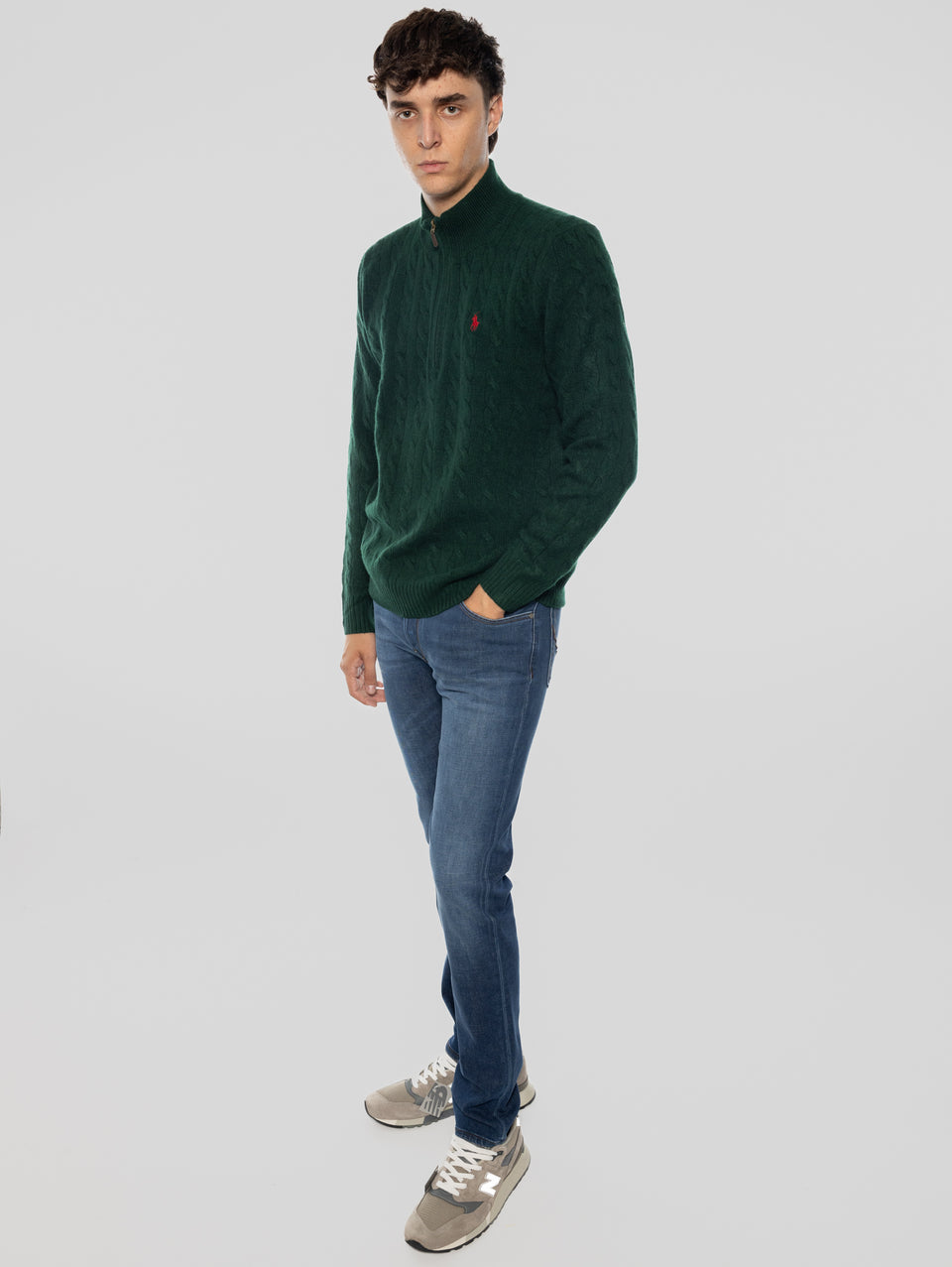 HAND PICKED Jeans Stretch Eco Sostenibile Ravello Blu Presa
