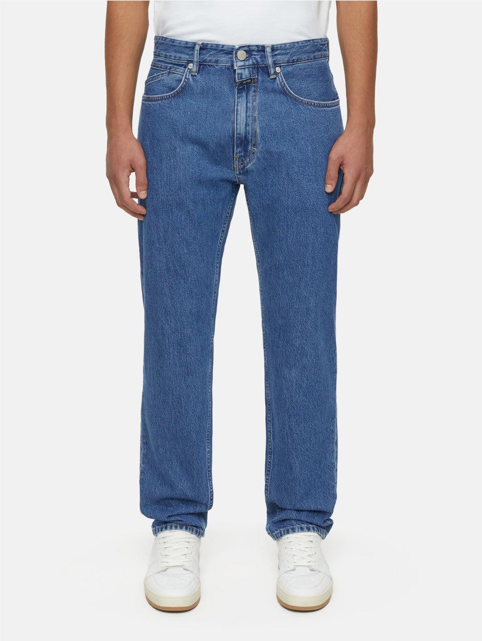 CLOSED Jeans Regular Gamba Dritta Cooper True Blu Medio Sconto