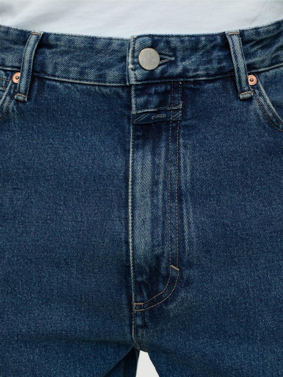 CLOSED Jeans Cinque Tasche con Vita Bassa Blu Offerta