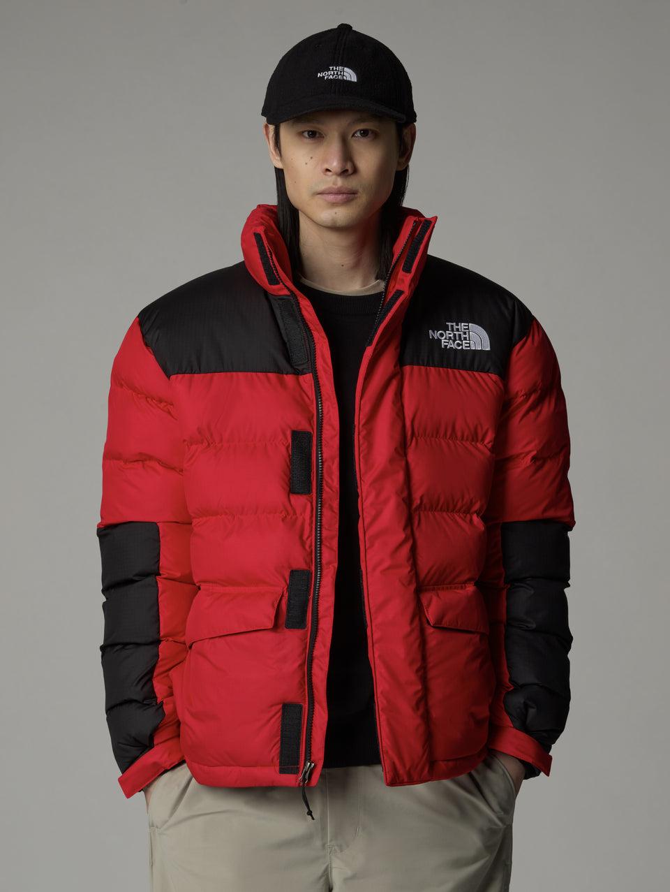 THE NORTH FACE Giaccone Color Block Imbottito Limbara Rosso Discount Store per i nuovi prodotti