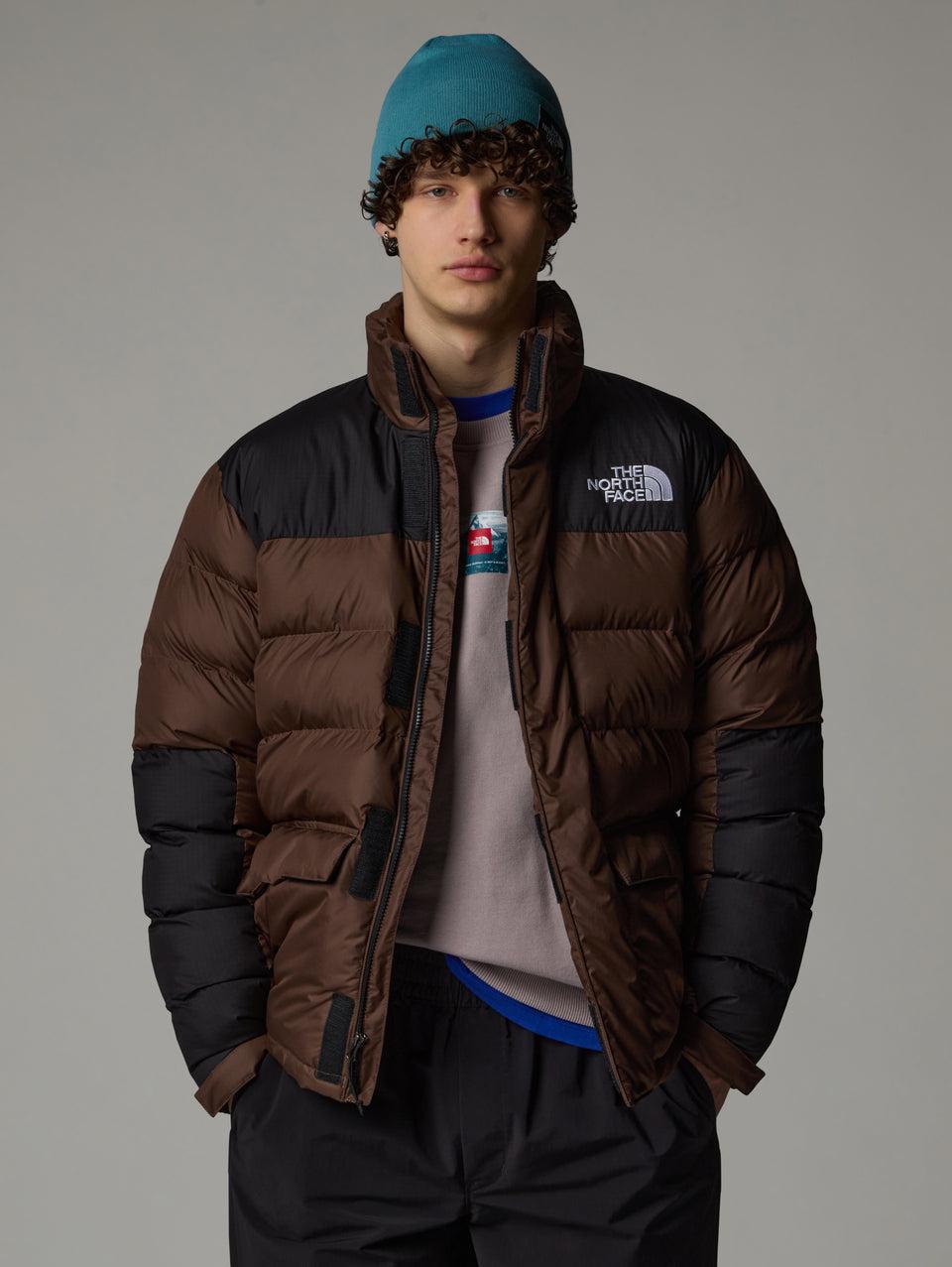 THE NORTH FACE Giaccone Color Block Imbottito Limbara Marrone Solo un giorno rimasto