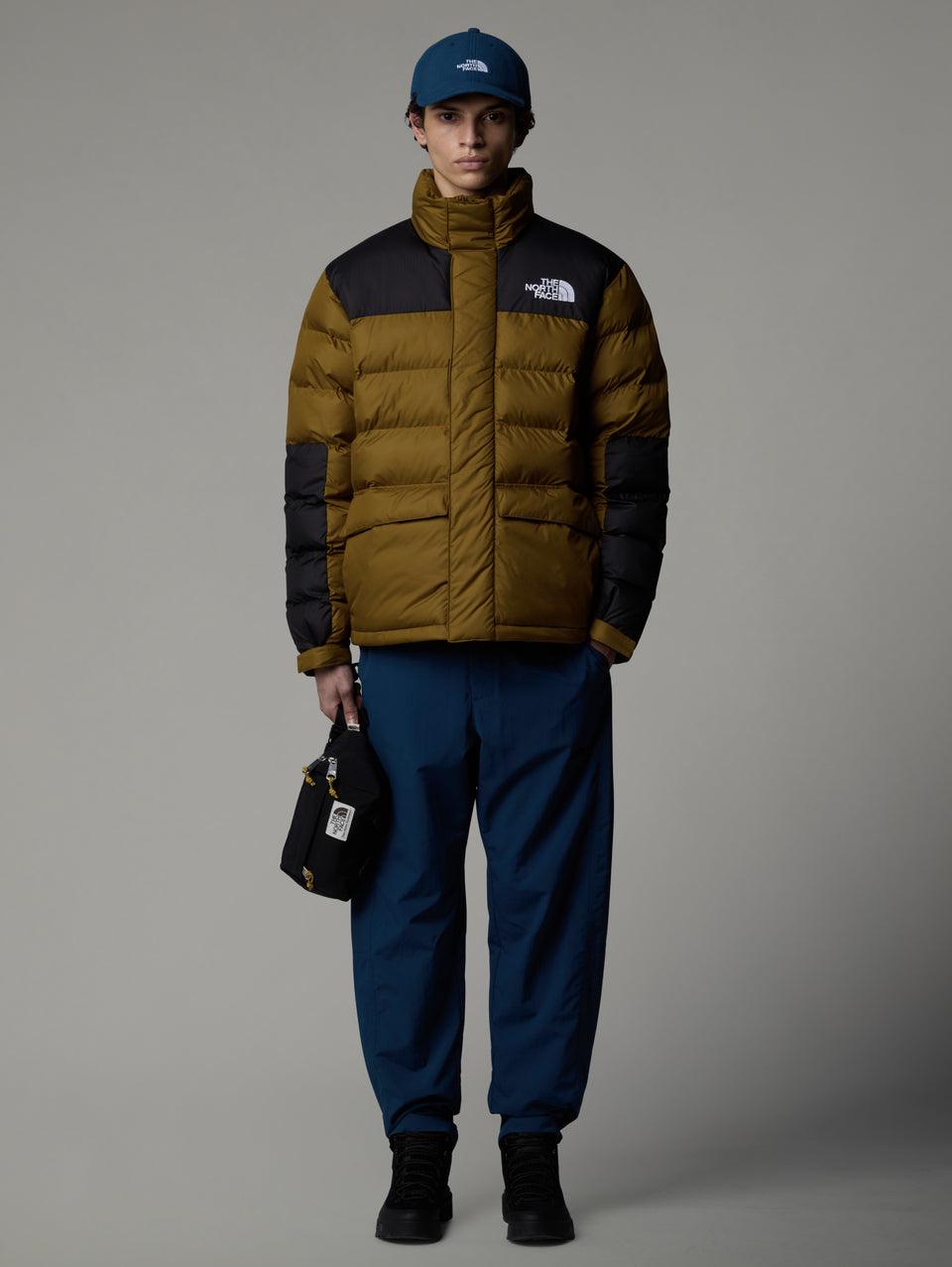 THE NORTH FACE Giaccone Color Block Imbottito Limbara Verde Enormi sconti
