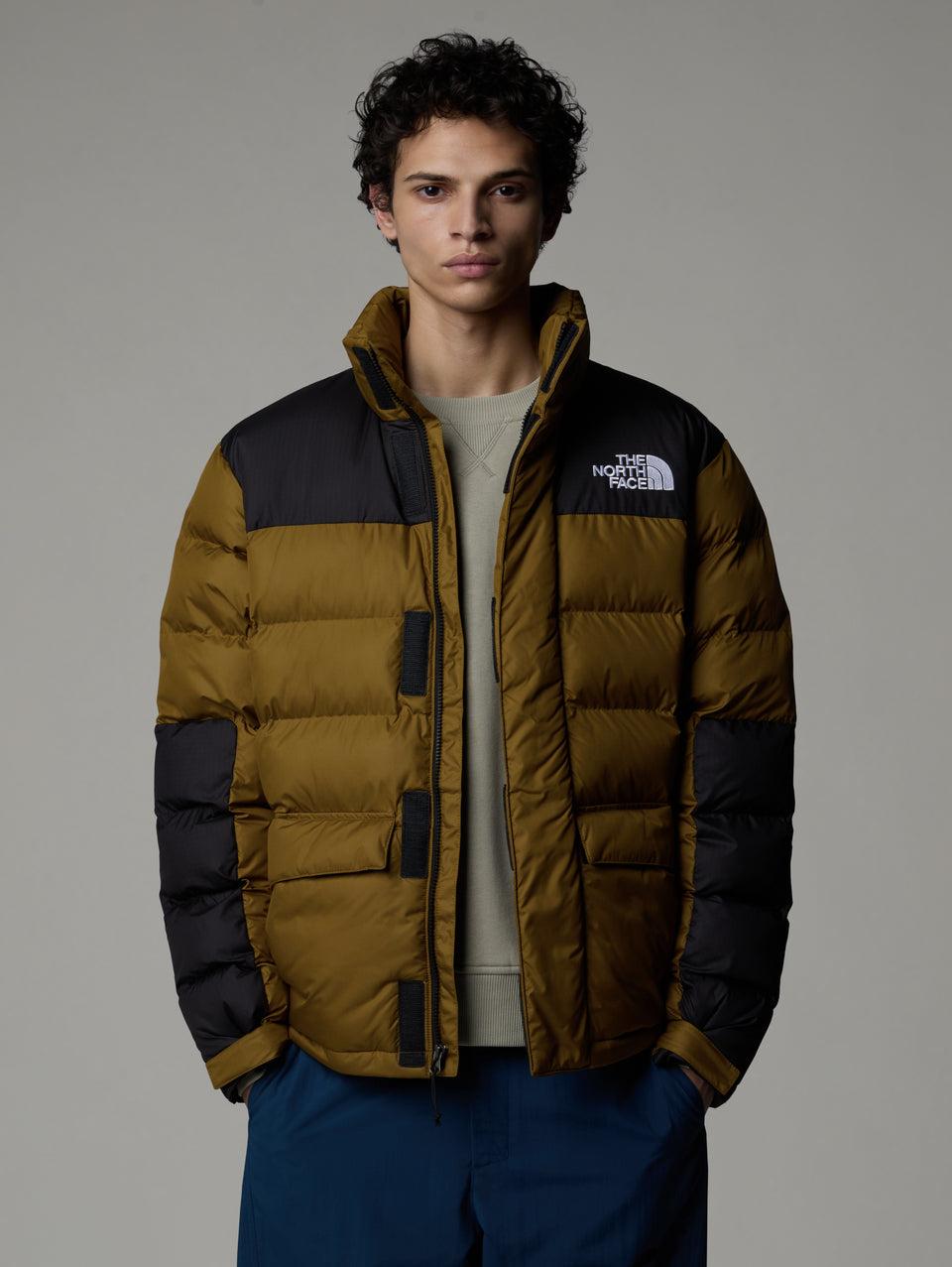 THE NORTH FACE Giaccone Color Block Imbottito Limbara Verde Enormi sconti