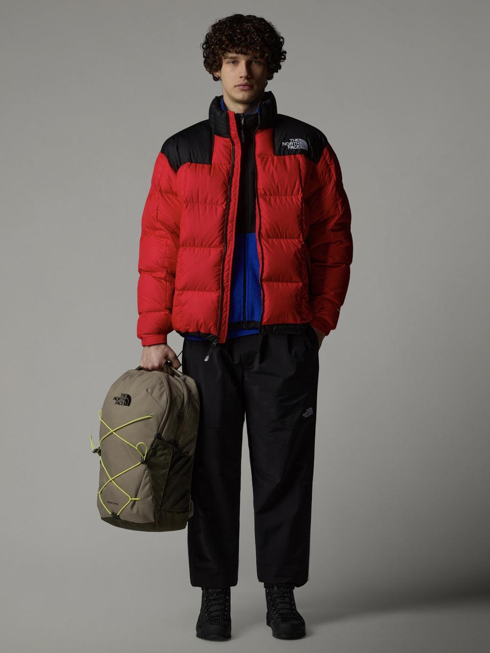 THE NORTH FACE Giaccone Corto Trapuntato in Piuma Lhotse Rosso Esporta salva