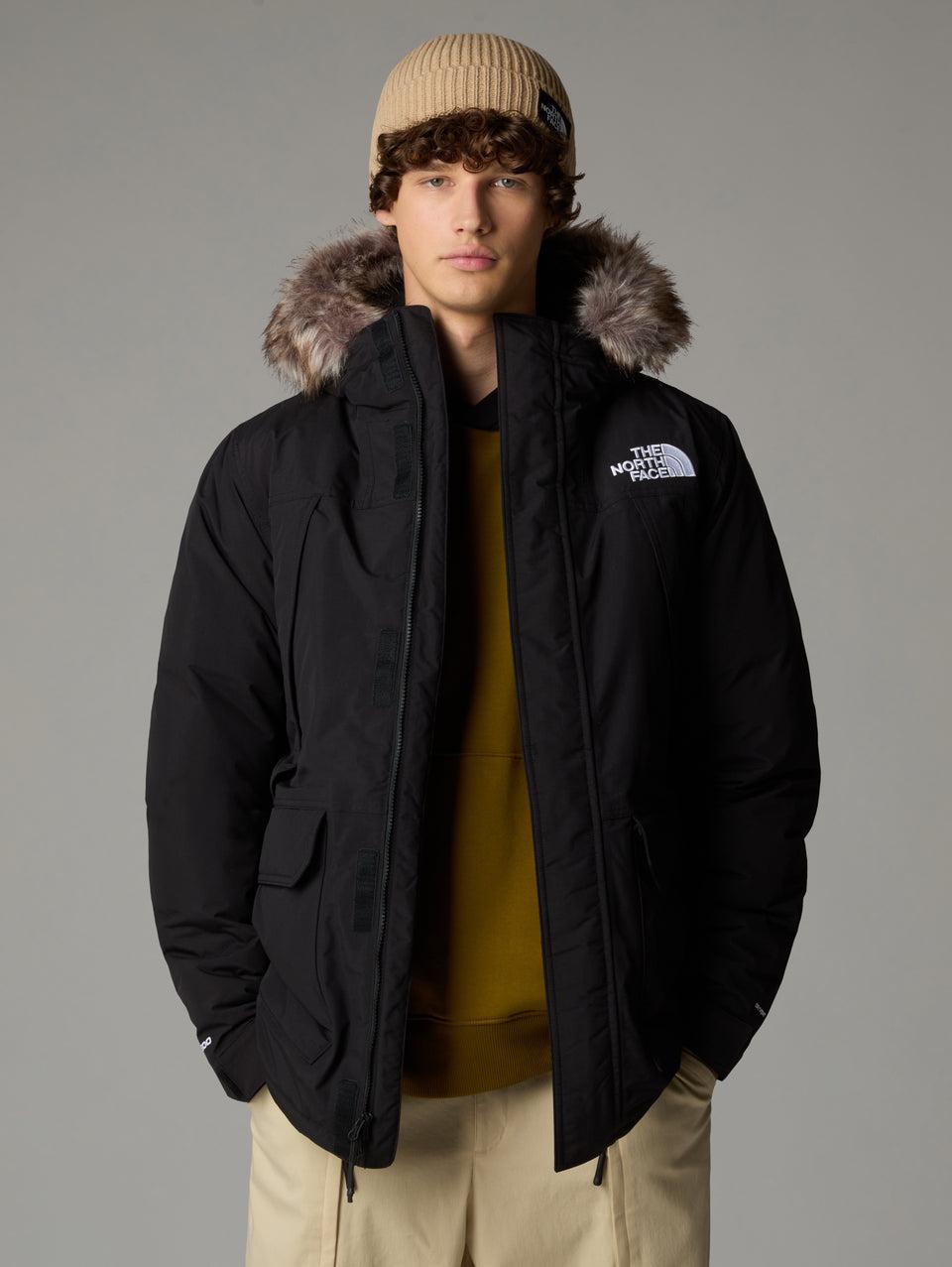 THE NORTH FACE Parka McMurdo con Cappuccio Rimovibile Nero Black Friday Prezzi