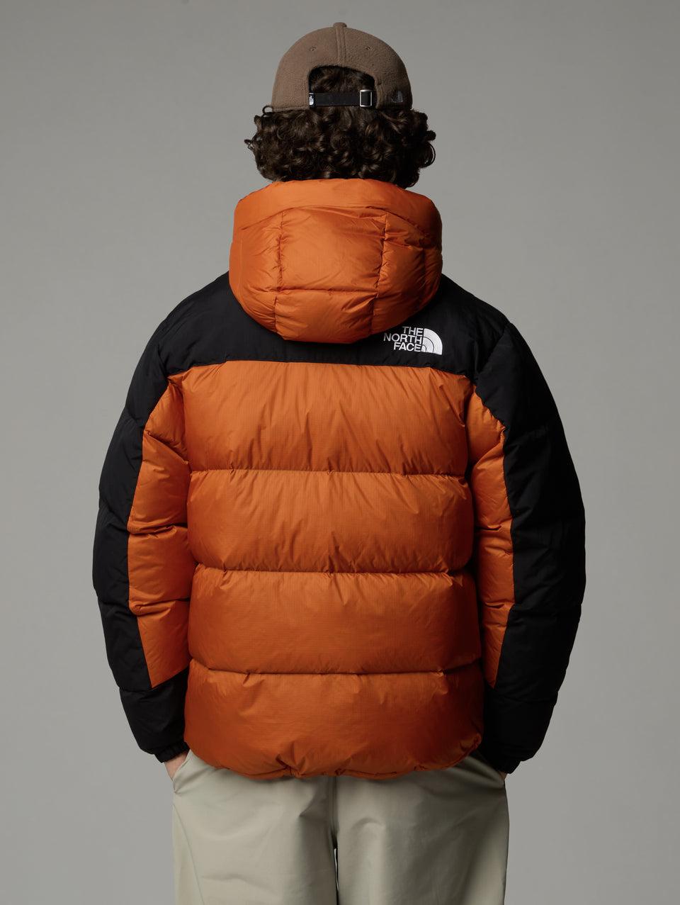 THE NORTH FACE Piumino con Cappuccio Color Block Himalayan Terra/Nero In vendita