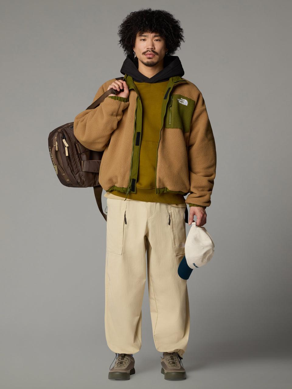 THE NORTH FACE Giacca da Uomo in Pile Reversibile Yumiori Beige/Verde 2025