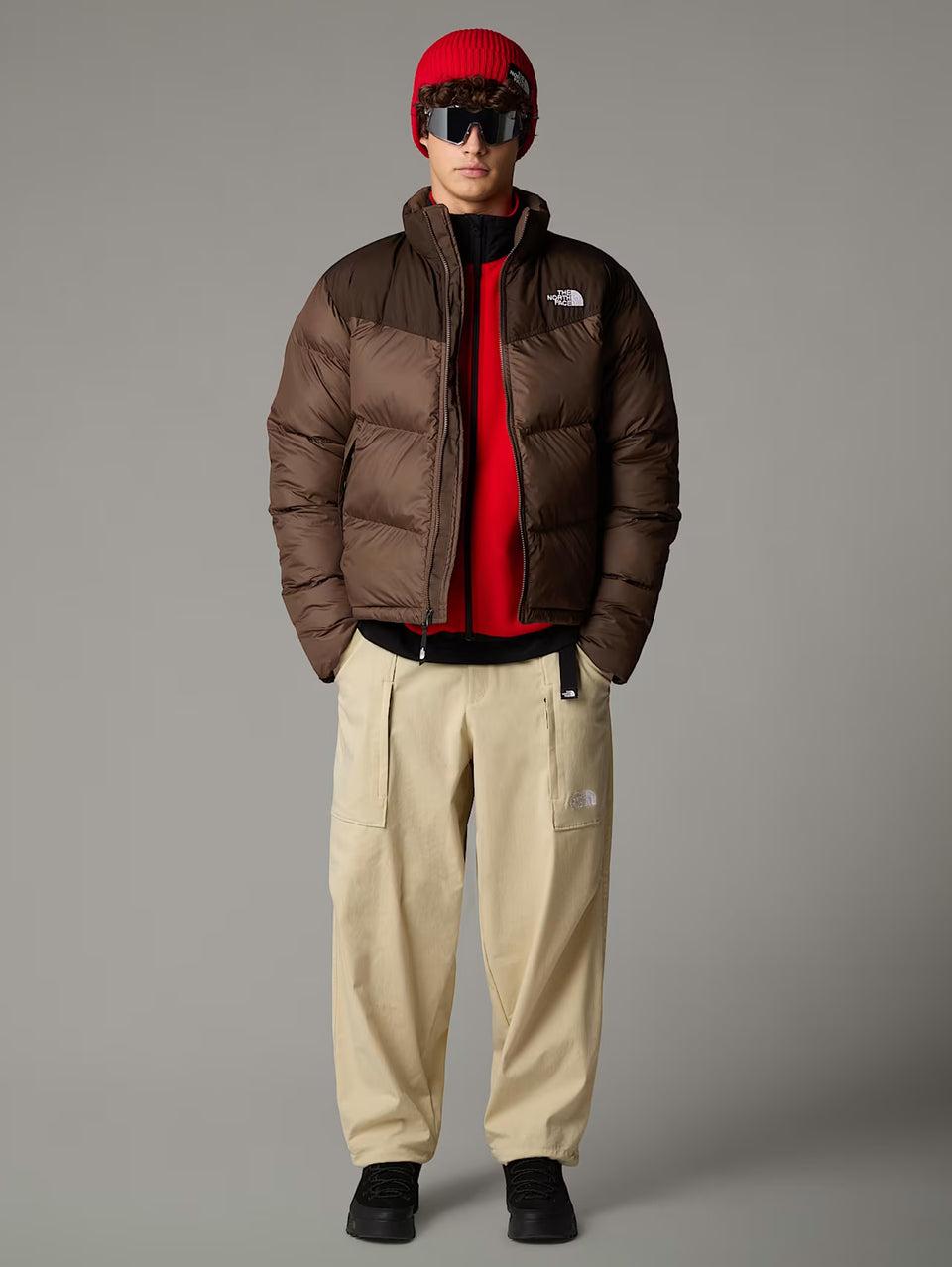 THE NORTH FACE Piumino Squadrato Saikuru da Uomo Marrone In Linea