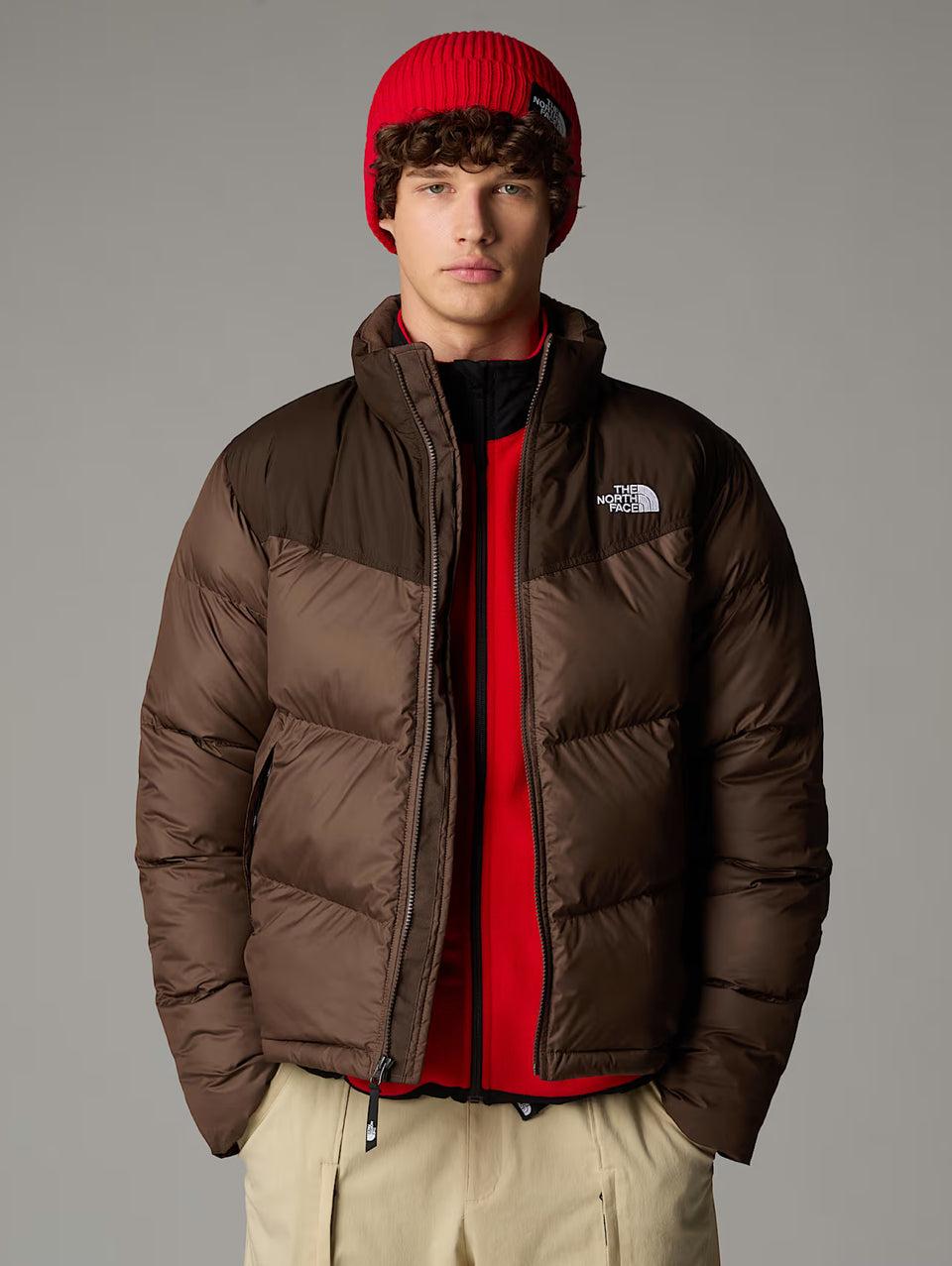 THE NORTH FACE Piumino Squadrato Saikuru da Uomo Marrone In Linea