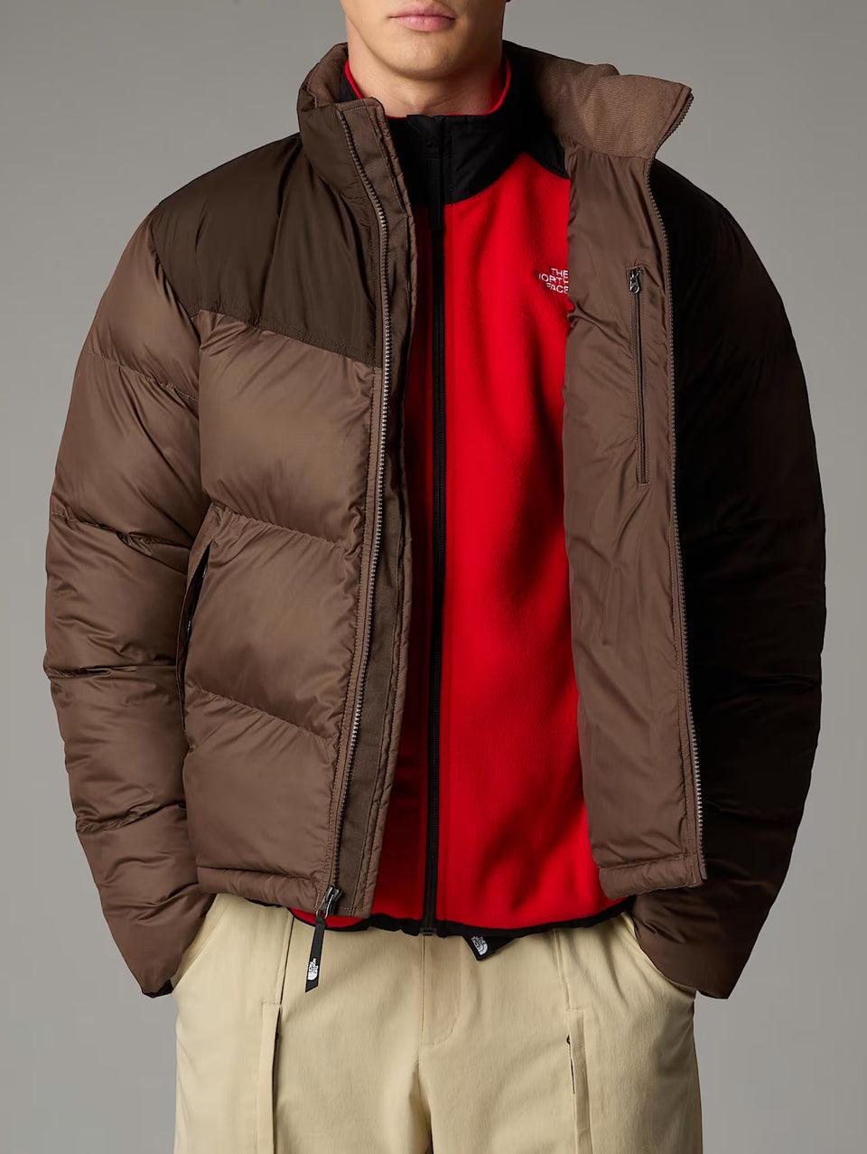 THE NORTH FACE Piumino Squadrato Saikuru da Uomo Marrone In Linea