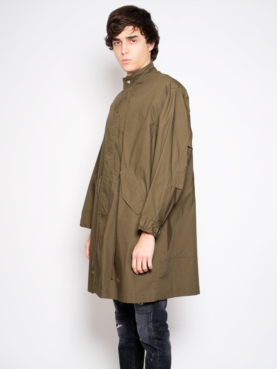 JOHN RICHMOND Parka Oversize Verde Soddisfazione Garantita