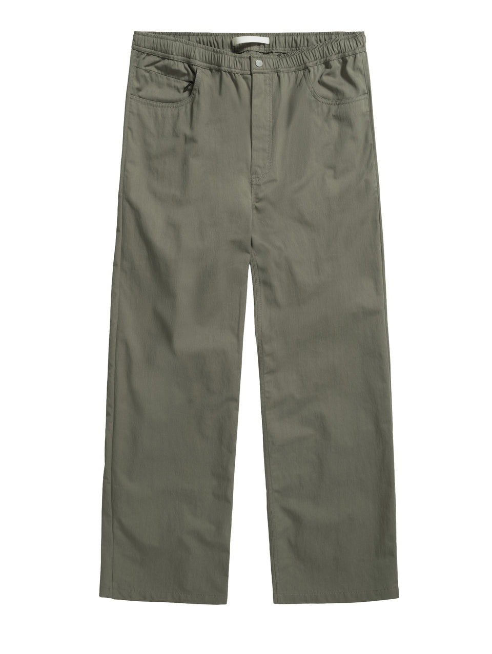 NORSE PROJECTS Pantaloni con Coulisse in Micro Twill Verde Convenienza