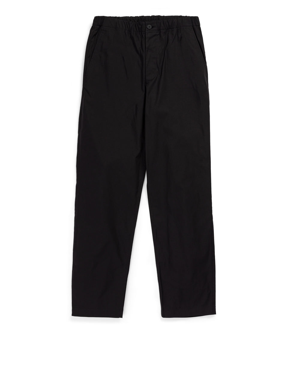 NORSE PROJECTS Pantaloni in Solotex con Elastico in Vita Nero Novità