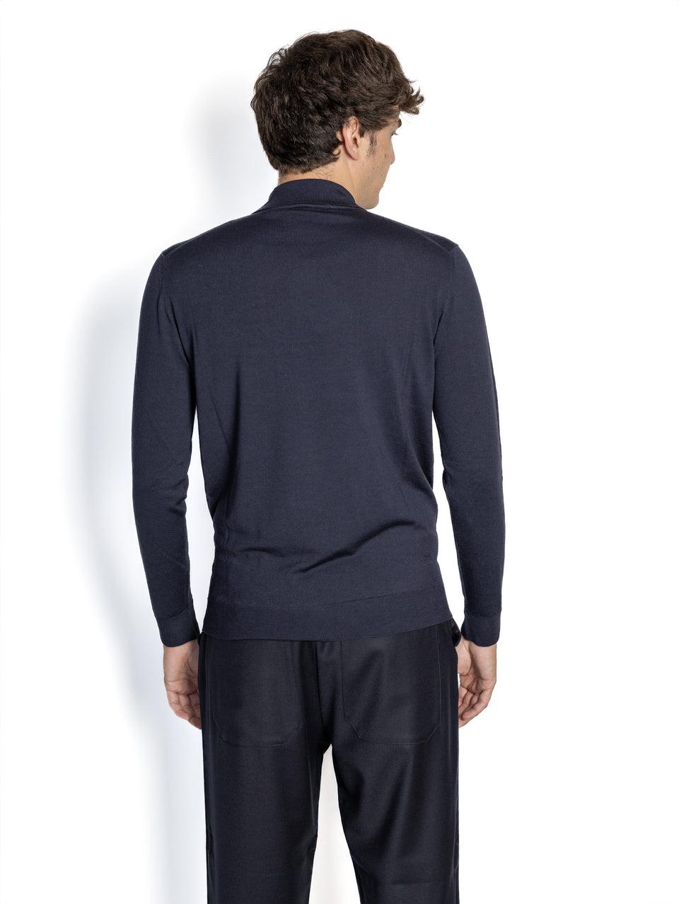 BARENA VENEZIA Polo in Maglia Blu Offerte